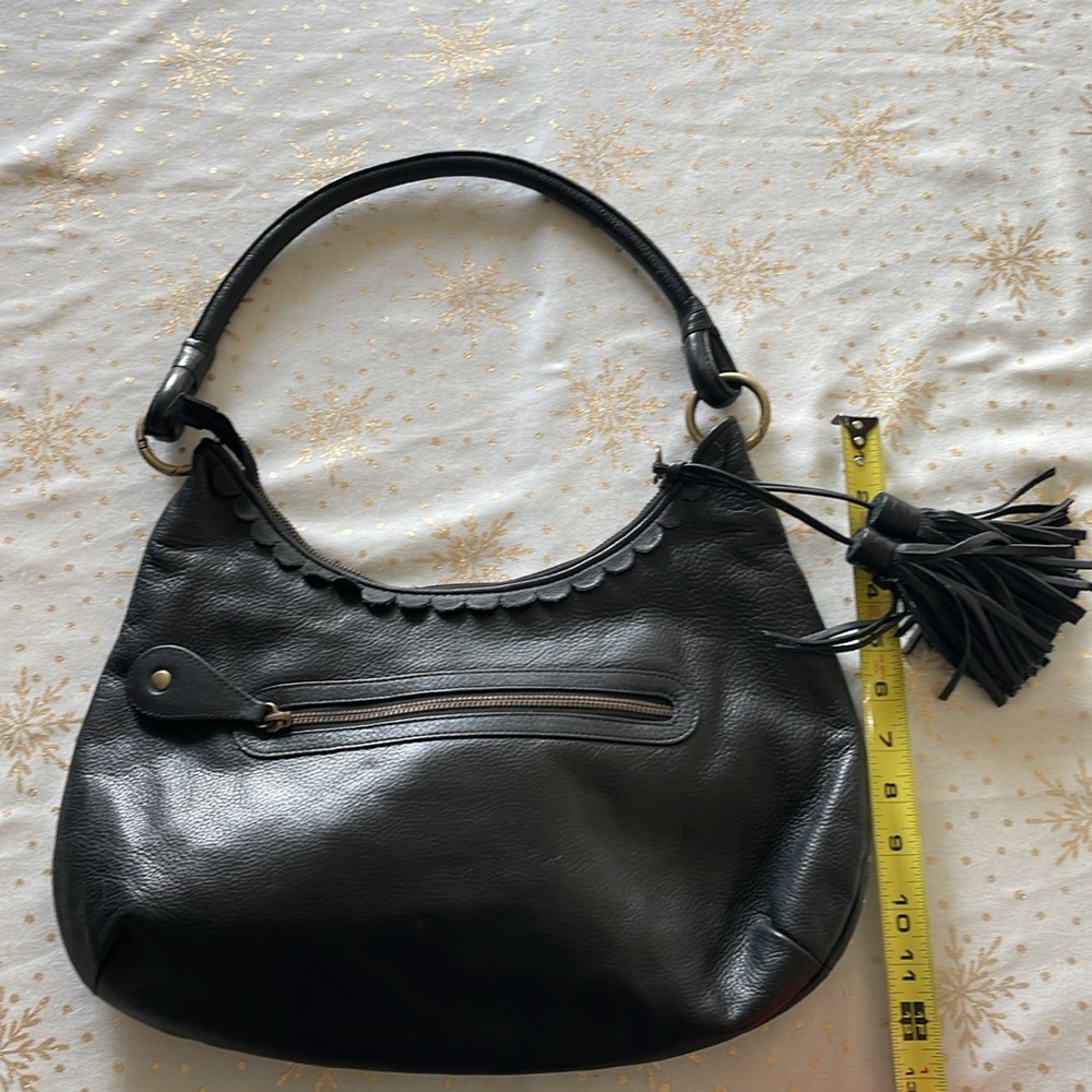 Isabella Fiore Embroidered Leather Bohemian Shoulder Bag Rare Perfect Vintage - Picture 3 of 11